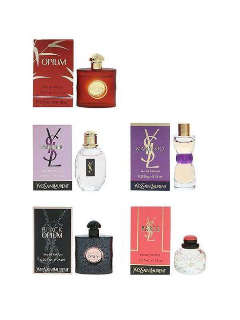 yves saint laurent perfume miniatures|boots ysl perfume gift sets.